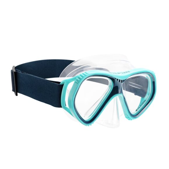 U.S. Divers Playa Adult Snorkel Mask (Teal & Blue) - Picture 1 of 7